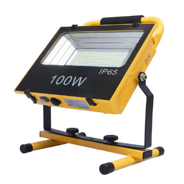 Solar Flood Light , Rechargeable, IP65, MS-TGD-100W, LUXZONY