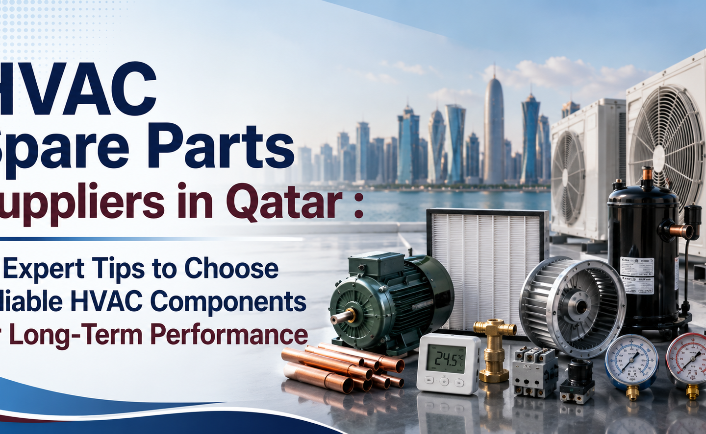 HVAC Spare Parts Suppliers in Qatar 10 Expert Tips to Choose Reliable HVAC Components for Long-Term Performance