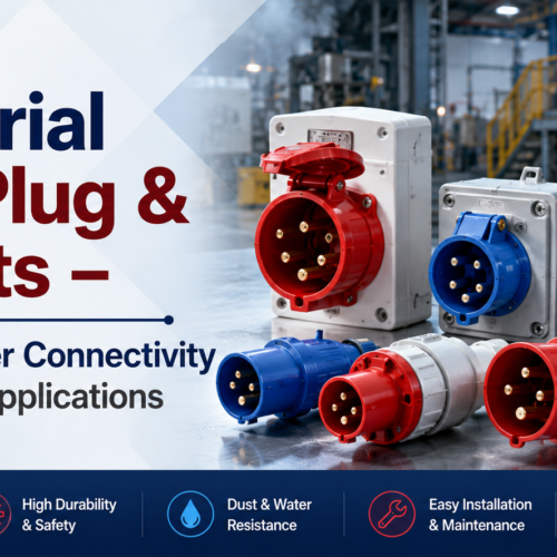 Industrial Type Plug & Sockets – Essential Power Connectivity for Industrial Applications