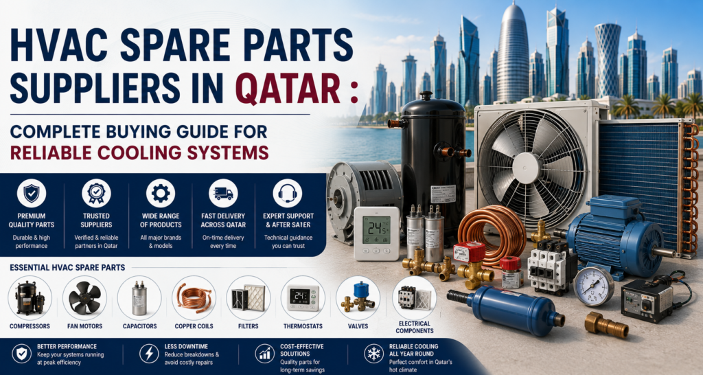 HVAC Spare Parts Suppliers In Qatar Complete Buying Guide for Reliable Cooling Systems