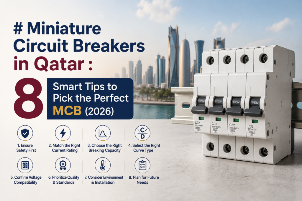 Miniature Circuit Breakers in Qatar : 8 Smart Tips to Pick the Perfect MCB (2026)