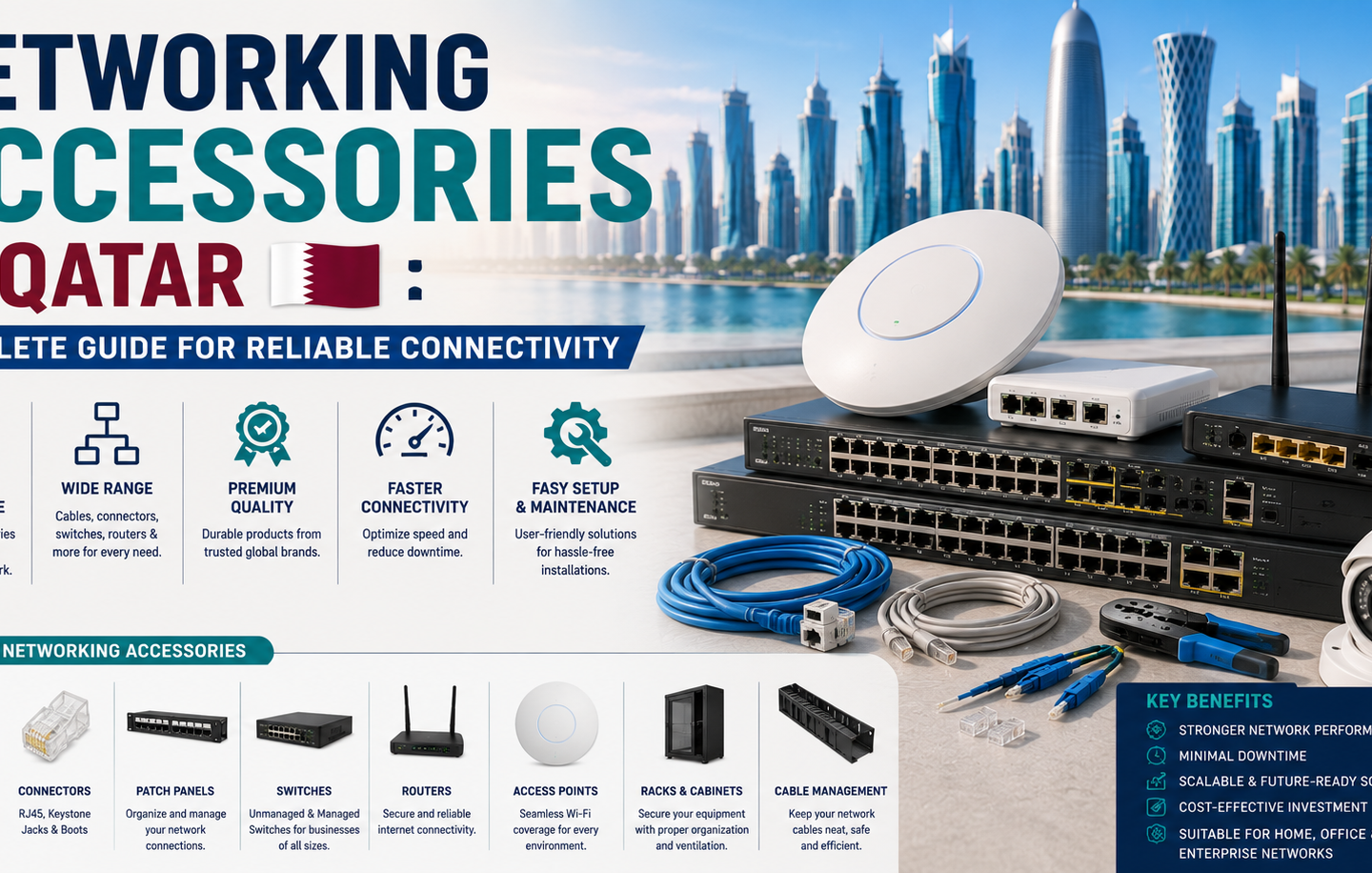 Networking Accessories In Qatar Complete Guide For Reliable Connectivity